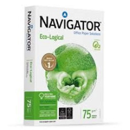 Papel NAVIGATOR Eco-Logical 500A4  75g. ecológico Office paper - reciclado (108803)