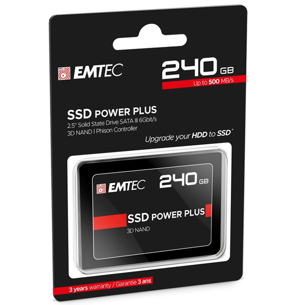 SSD interno EMTEC POWER+ 2.5