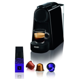 DeLonghi máquina de cápsulas café Essenza Mini EN85.B negro DeLonghi máquina de cápsulas café Essenza Mini EN85.B negro
