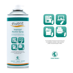 EWENT Spray alcohol isopropílico limpieza placas Isopropyl Alcohol Spray de 400ml