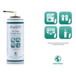 EWENT Spray base aceite limpieza contactos electr. Oil Clean Contact Spray 200ml