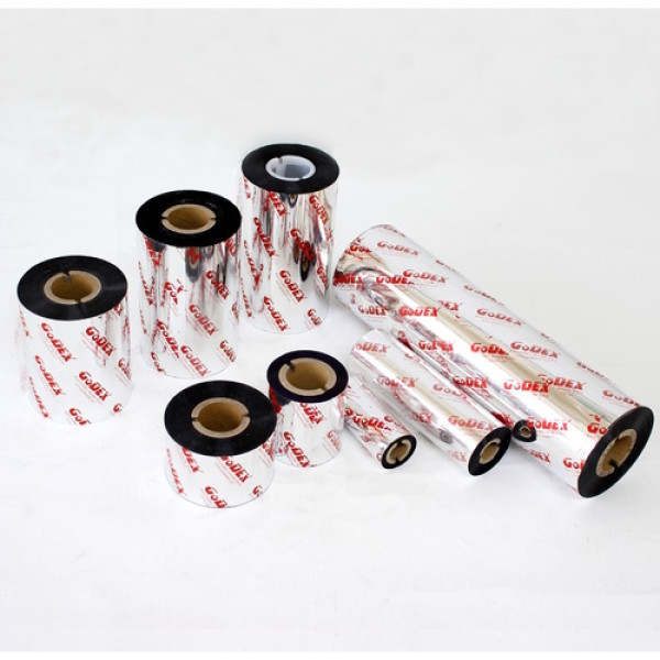 (10) GODEX Ribbon de resina 110mm x 110mts. ribbon 1/2 (10) GODEX Ribbon de resina 110mm x 110mts. ribbon 1/2