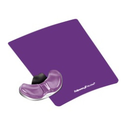 FELLOWES Reposamuñecas deslizante de gel Violeta Canal Health-V ***