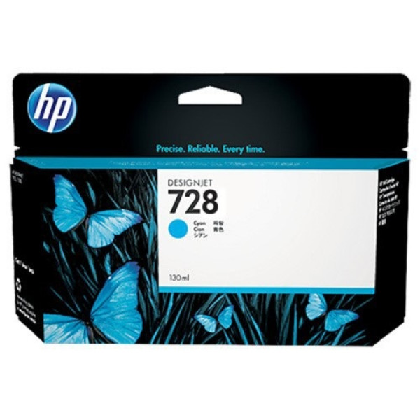 C.t. HP #728 cian 130ml Designjet T730 T830