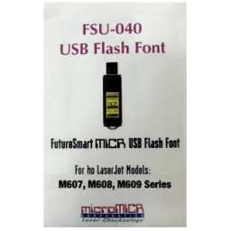USB Flash Font CMC-7 E-13B HP M601-M607 M608 M609 M630MFP M806 M830