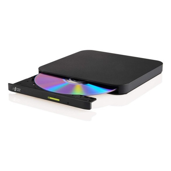 Regrabadora LG-H DVD±RW Slim USB 2.0 CD DVD DVD DL Externa color negro