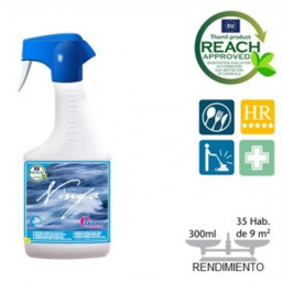 Ambientador AMBISENSE NINFA alto standing notas frescas spa-relax spray pulv.500ml