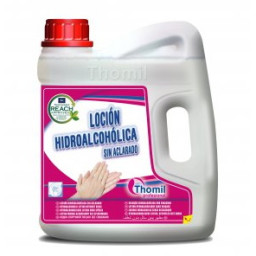 THOMIL loción hidroalcohólica garrafa 4 litros gel manos higienizante, con tapón de rosca *