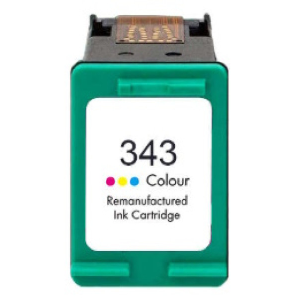 C.t. compatible HP #343 (compat.C8766EE) color *Compatible Non-OEM remanuf.* 18ml.