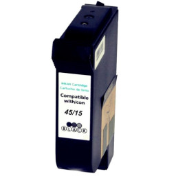 C.t. compatible HP #45A (compat.51645AE/C6615DE) Negro *Compatible Non-OEM*
