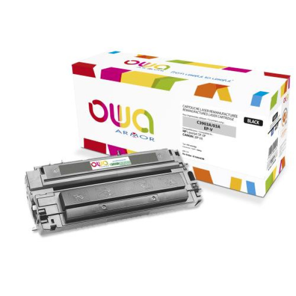 Toner reman OWA: HP Lj 5P 6P CANON LBP VX 4.000p. Std C3903A / 03A / EP-V