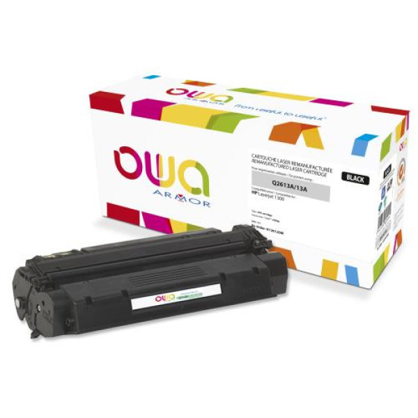 Toner reman OWA: HP Lj 1300 2.500p. Std Q2613A / 13A