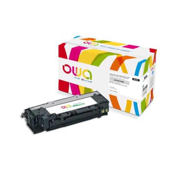 Toner reman OWA: HP Color Lj 3500 3550 3700 6.000p. Std Q2670A / 308A negro