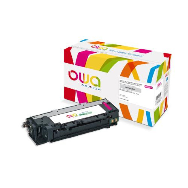 Toner reman OWA: HP Color Lj 3500 3550 3700 4.000p. Std Q2673A / 309A magenta