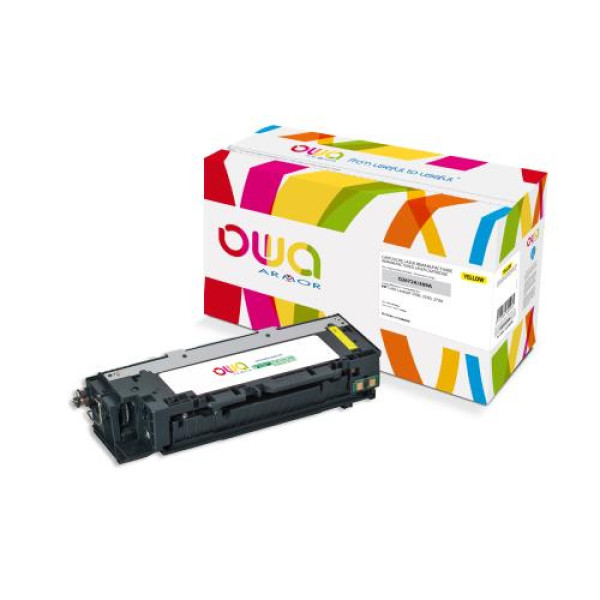 Toner reman OWA: HP Color Lj 3500 3550 3700 4.000p. Std Q2672A / 309A amarillo