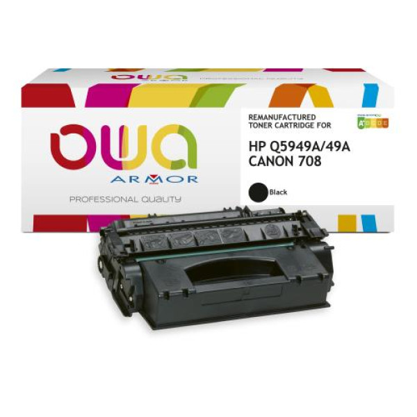 Toner reman OWA: HP Lj 1160 1320 3390 CAN.LBP3300 2.500p. Std Q5949A / 49A