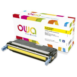 Toner reman OWA: HP Color Lj 5500 5550 LBP2710 12.000p. Std C9732A / 645A amarillo