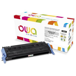 Toner reman OWA: HP Color Lj 1600 2600 2605 2.500p. Std Q6000A / 124A negro