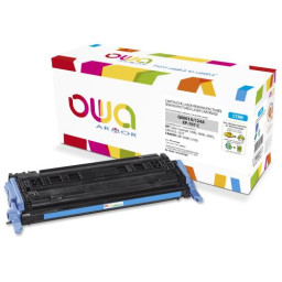 Toner reman OWA: HP Color Lj 1600 2600 2605 2.000p. Std Q6001A / 124A cyan