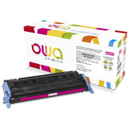 Toner reman OWA: HP Color Lj 1600 2600 2605 2.000p. Std Q6003A / 124A magenta