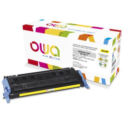 Toner reman OWA: HP Color Lj 1600 2600 2605 2.000p. Std Q6002A / 124A amarillo