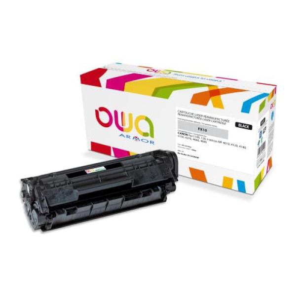 Toner reman OWA: CANON Fax L100 L120 MF4010 4120 2.000p. Std 0263B002 / FX10