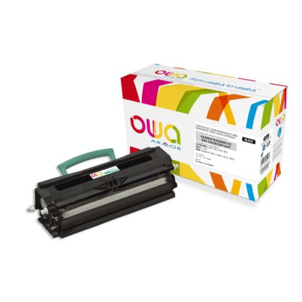 Toner reman OWA: LEXMARK E250 E350 E352 E450 3.500p. Std E250A11E