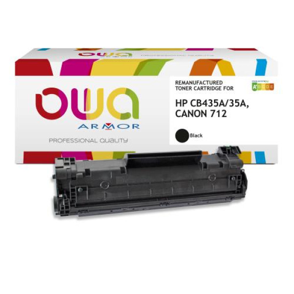 Toner reman OWA: HP Lj P1005 1006 1008 LBP3010 1.500p. Std CB435A / 35A