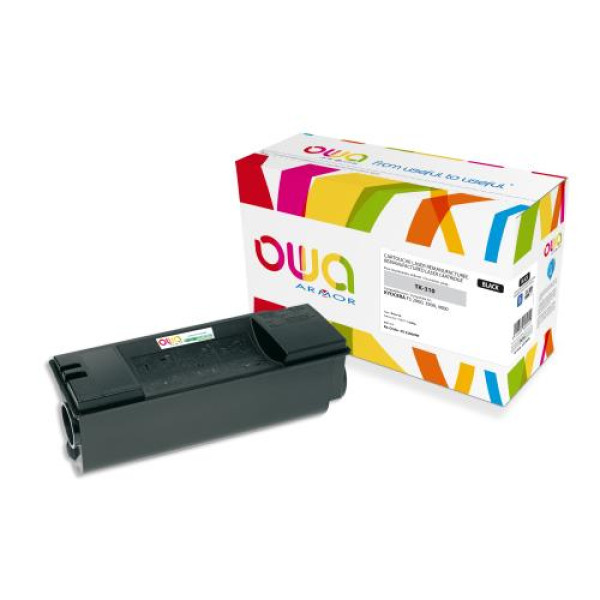 Toner reman OWA: KYOCERA FS2000 FS3900 FS4000 12.000p. Std TK310