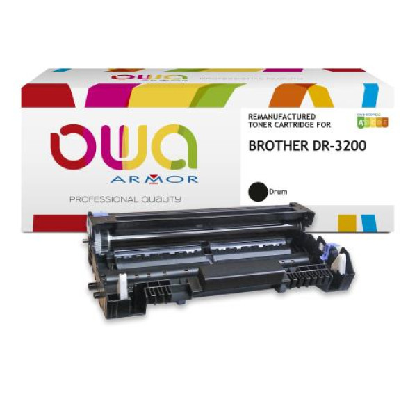 Tambor reman OWA: BROTHER HL 5340 5350 5370 5380 25.000p. Std DR3200 drum