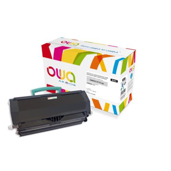 Toner reman OWA: LEXMARK E460 X463 X464 X466 15.000p. HC E460X11E