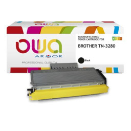Toner reman OWA: BROTHER HL5340 HL5350 HL5370 11.000p. Jumbo TN3280 (+capacidad)