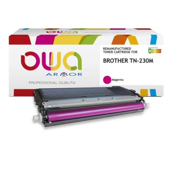 Toner reman OWA: BROTHER HL3040 DCP9010 MFC9120 1.400p. Std TN230M