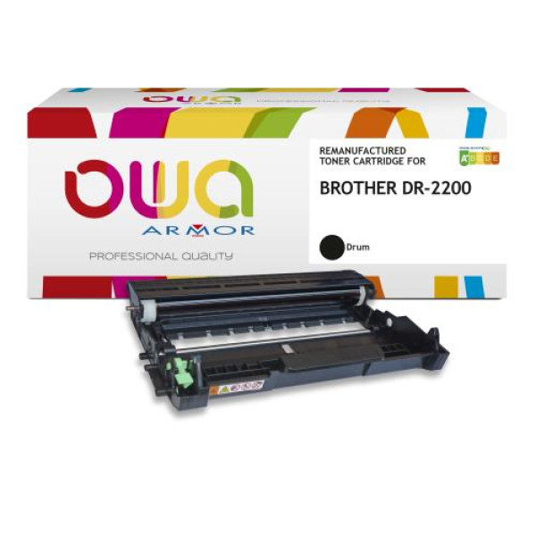 Tambor reman OWA: BROTHER HL2240 2250 12.000p. Std DR2200 drum