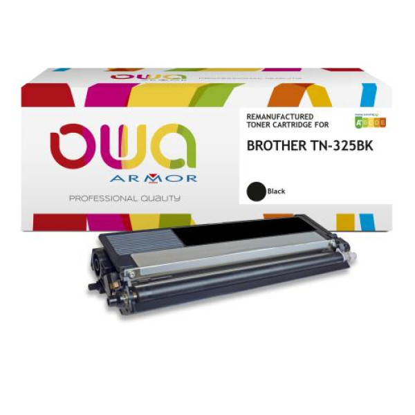 Toner reman OWA: BROTHER HL4150 MFC9460 DCP9055 4.000p. HC TN325BK / TN-325BK