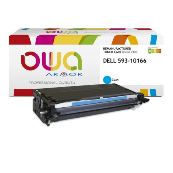 Toner reman OWA: DELL 3110 3115 4.000p. Std 593-10166 / RF012 cyan