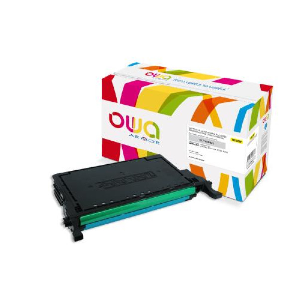 Toner reman OWA: SAMSUNG CLP620 CLP670 4.000p. Std CLT-Y5082L/ELS