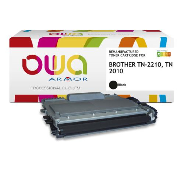 Toner reman OWA: BROTHER HL2240 DCP7060 MFC7460 1.200p. Std TN2210 / TN-2210