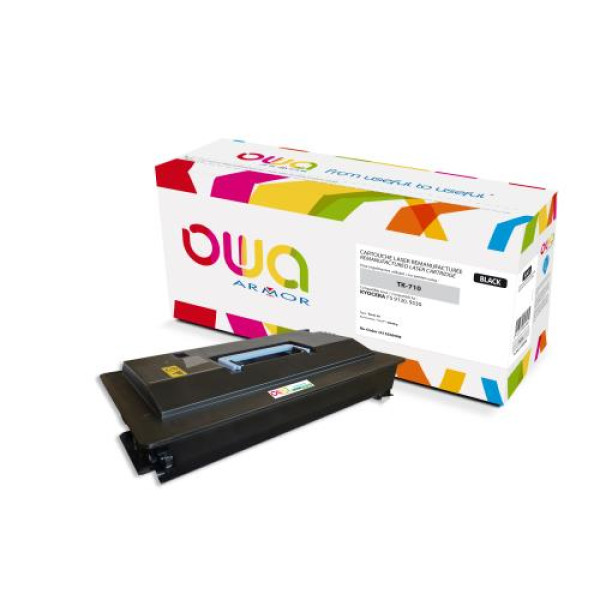 Toner reman OWA: KYOCERA FS9130 FS9530 40.000p. Std TK710