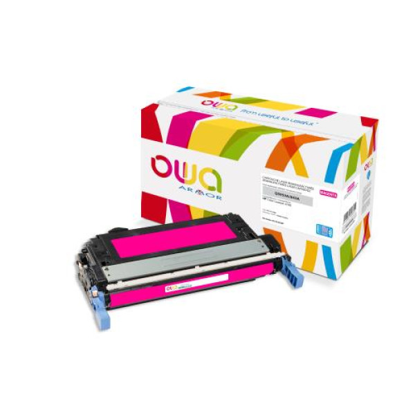 Toner reman OWA: HP Color Lj 4700 15.000p. Jumbo Q5953A / 643A magenta (+capacidad)