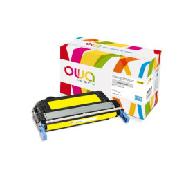 Toner reman OWA: HP Color Lj 4700 15.000p. Jumbo Q5952A / 643A amarillo (+capacidad)