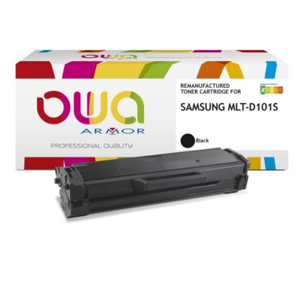 Toner reman OWA: SAMSUNG ML2160 SCX3400 SF760 1.500p. Std MLT-D101S/ELS