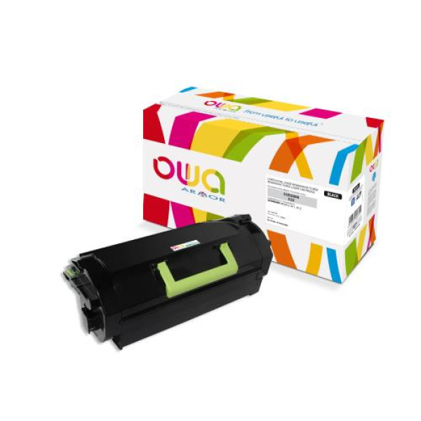 Toner reman OWA: LEXMARK MS710 MS711 MS810 MS811 6.000p. Std 52D2000 / 522