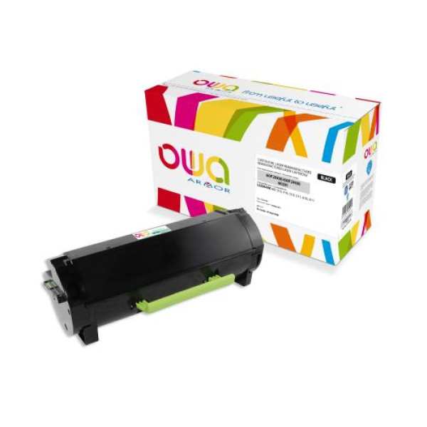 Toner reman OWA: LEXMARK MX310 MX410 MX510 MX610 10.000p. HC 60F2H00 / 602H