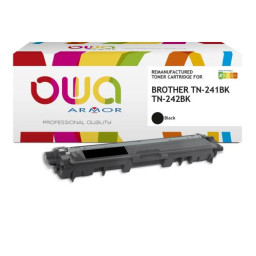 Toner reman OWA: BROTHER HL3140 MFC9140 DCP9015 2.500p. Std TN241BK