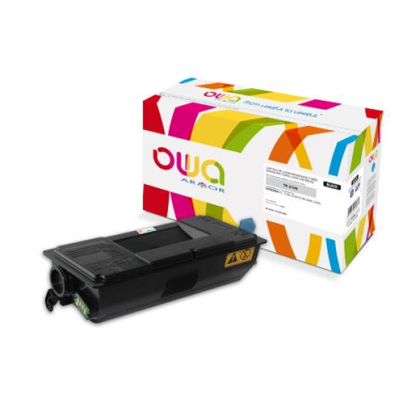 Toner reman OWA: KYOCERA FS2000 M3040 M3540 Black 12.500p. TK3100