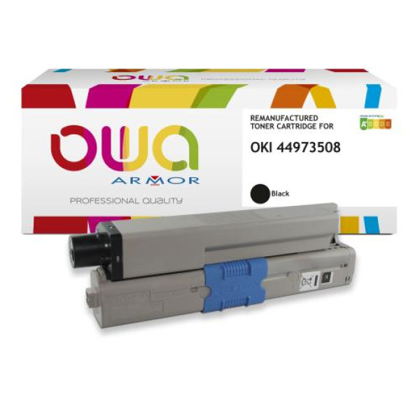 Toner reman OWA: OKI C511 C531 MC562 7.000p. HC 44973508 negro