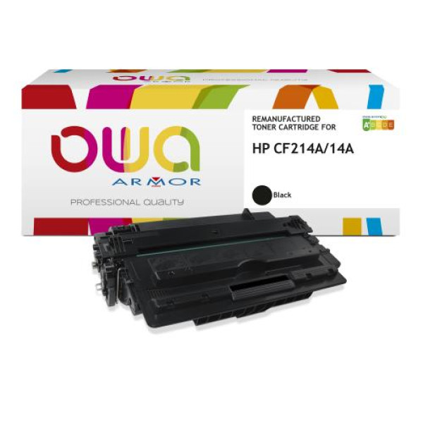 Toner reman OWA: HP Lj Ent 700 M712 M725 10.000p. Std CF214A / 14A