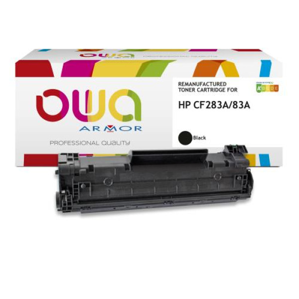 Toner reman OWA: HP Lj Pro M125 M127 M201 M225 1.500p. Std CF283A / 83A