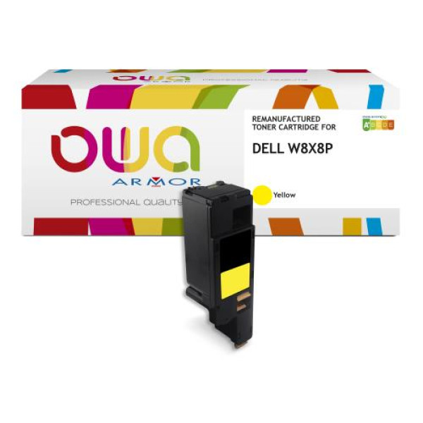 Toner reman OWA: DELL 1250 1350 1355 C1760 C1765 1.400p. HC 593-11143 / W8X8P aamrillo